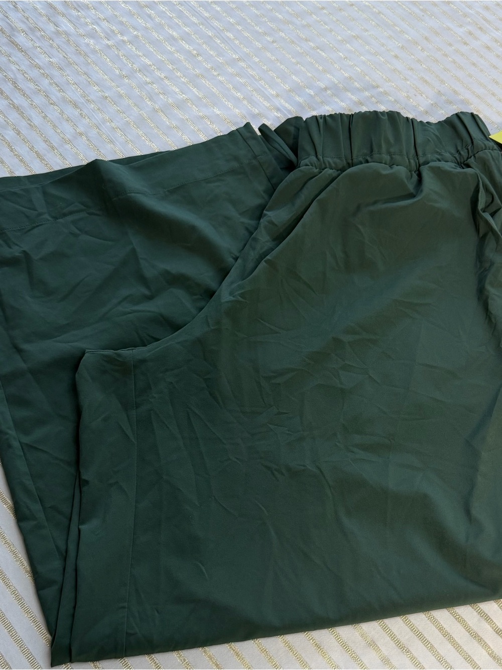 all in motion Forest Green Wide-Leg Drawstring Pants Women’s size XXL - Picture 3 of 3